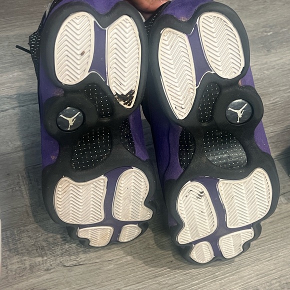Jordan 13 Retro Black/Court Purple - Picture 5 of 8